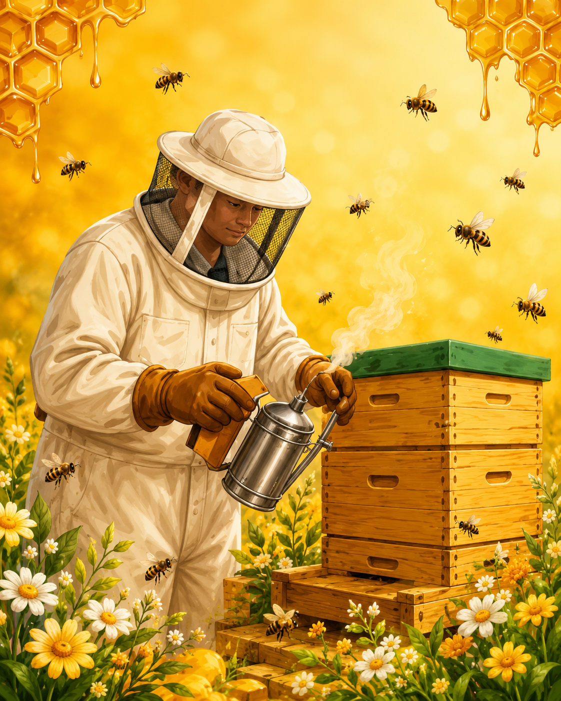 Healthy bee care