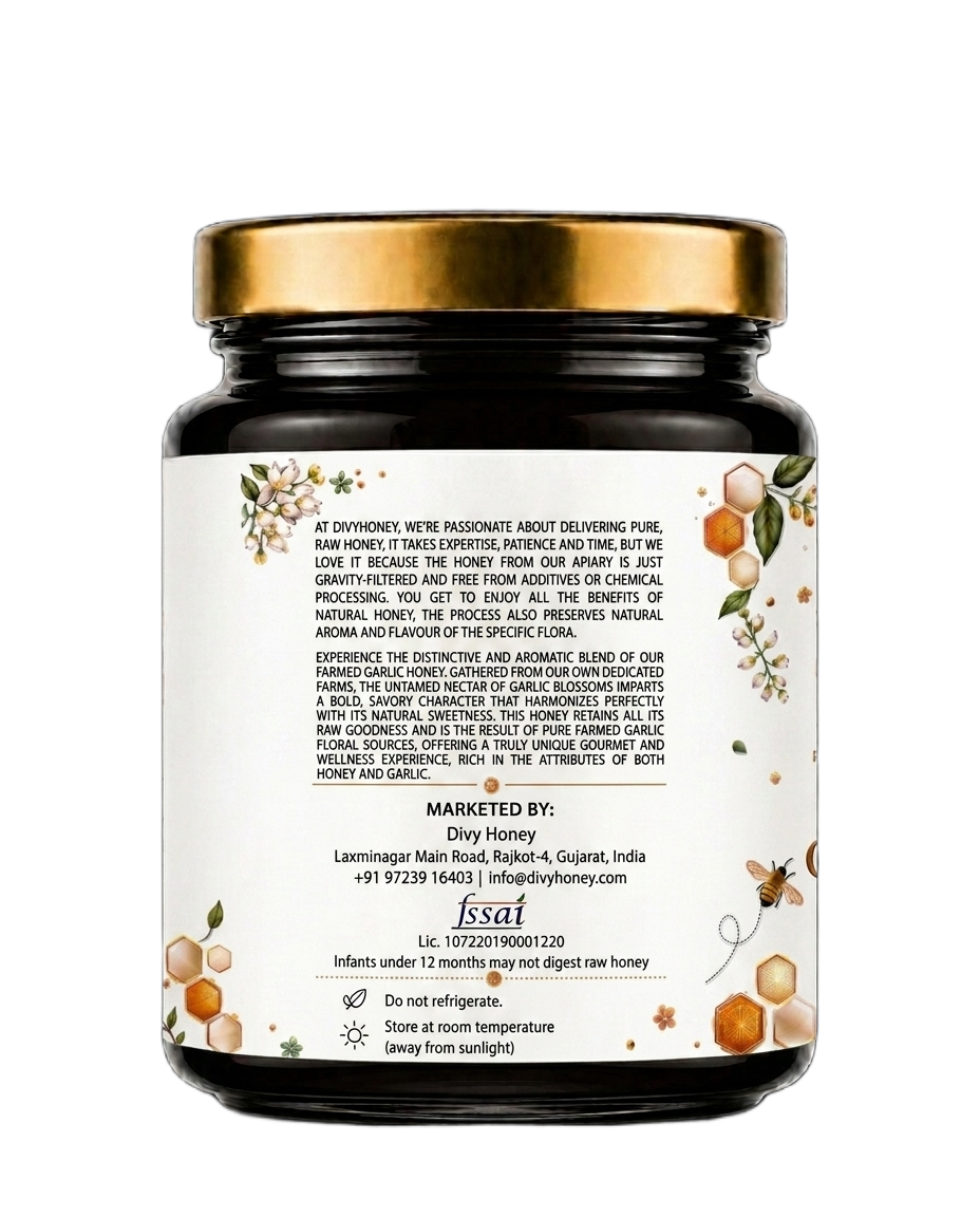 Farmed Garlic Honey gallery photo thumbnail