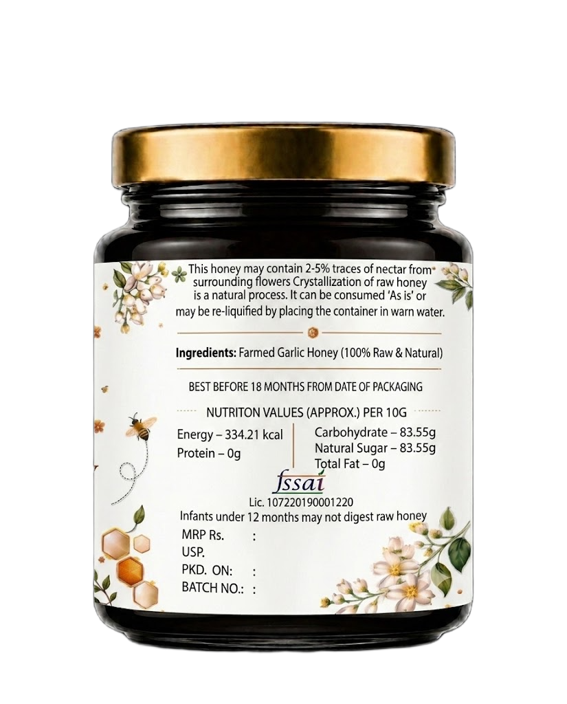 Farmed Garlic Honey gallery photo thumbnail