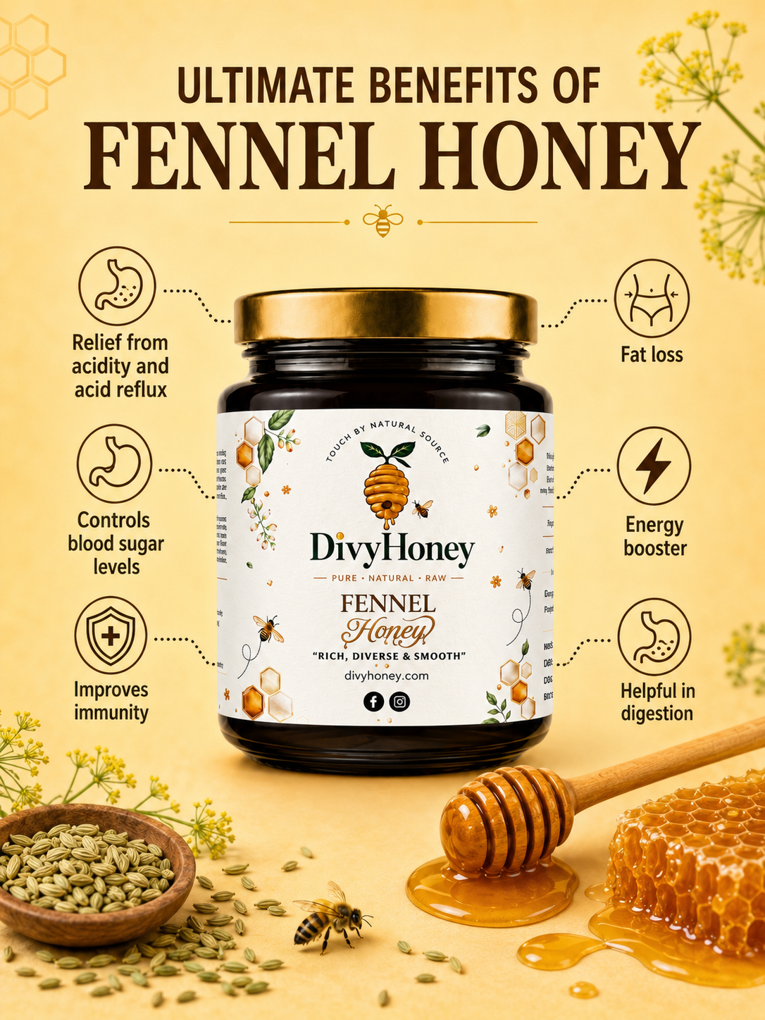 Fennel Honey gallery photo thumbnail