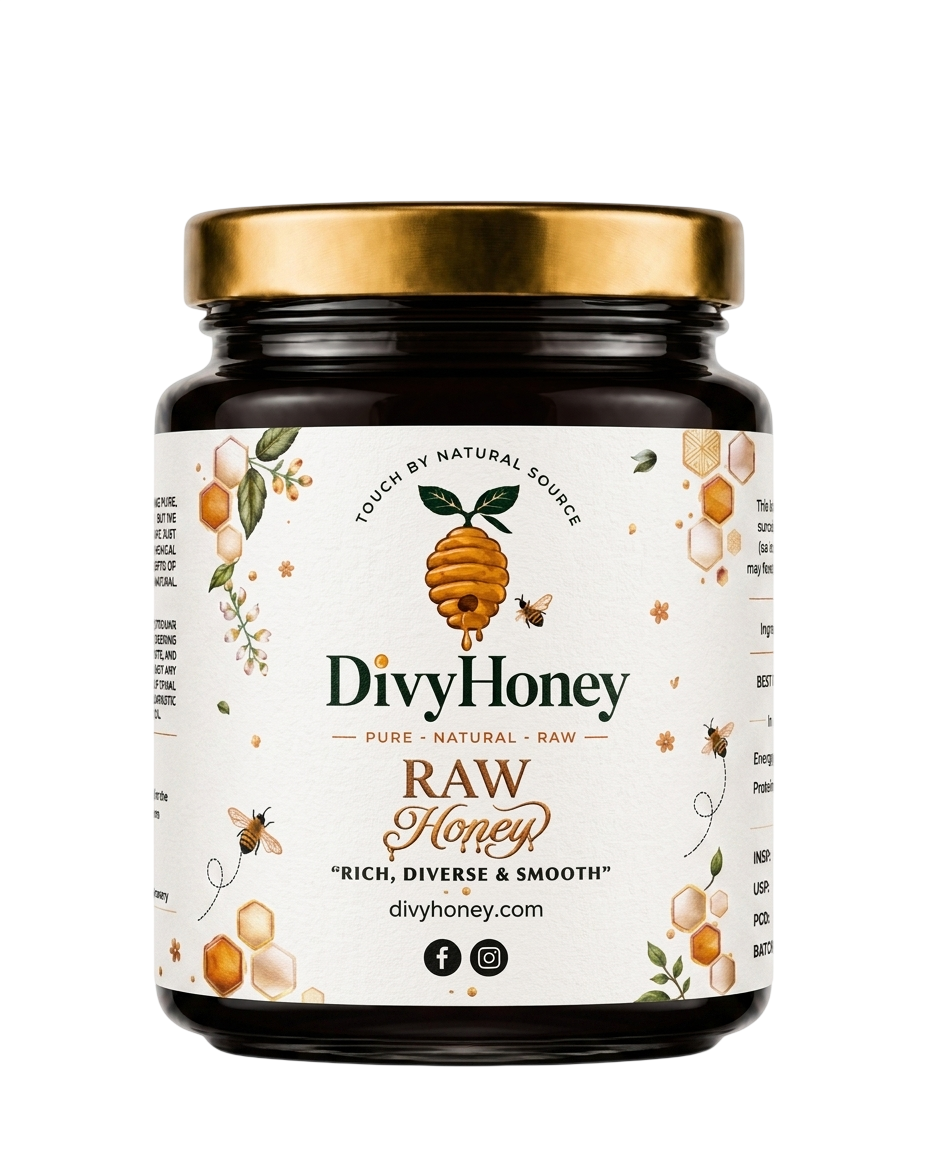 Raw Honey at Divy Bee Shop Rajkot